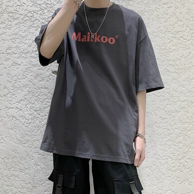 Áo Thun MAILKOO CỰC CHẤT Unisex Fomr Rộng Nam Nữ Chất Liệu Cotton Dày Mịn Hot Trend Độc Lạ Blackwhite1
