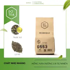 Trà xanh lài pha chế lục trà sữa, gói 100gam trà xanh nhài G553 Dotea, chát nhẹ, hương hoa lài tự nhiên, chuyên dùng cho pha chế (HỎA TỐC)