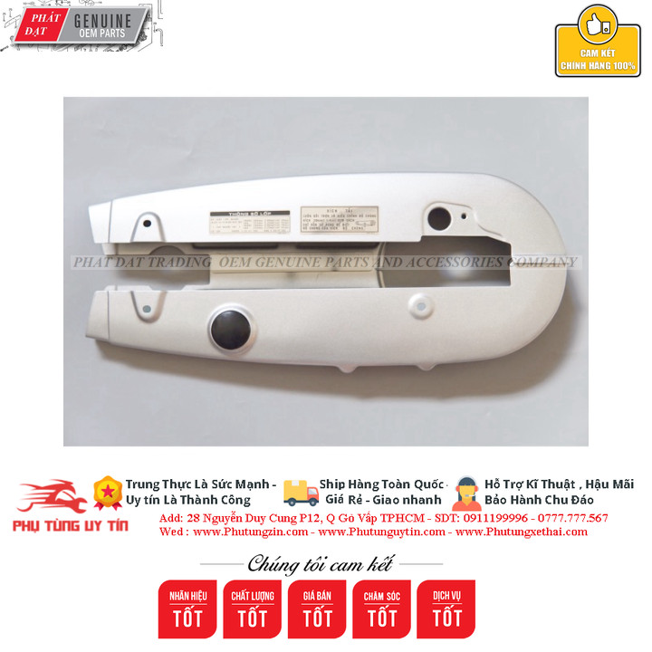 [HCM]HỘP XÍCH - CARTE CHO HONDA DREAM THÁI CHÍNH HÃNG KÈM TEM