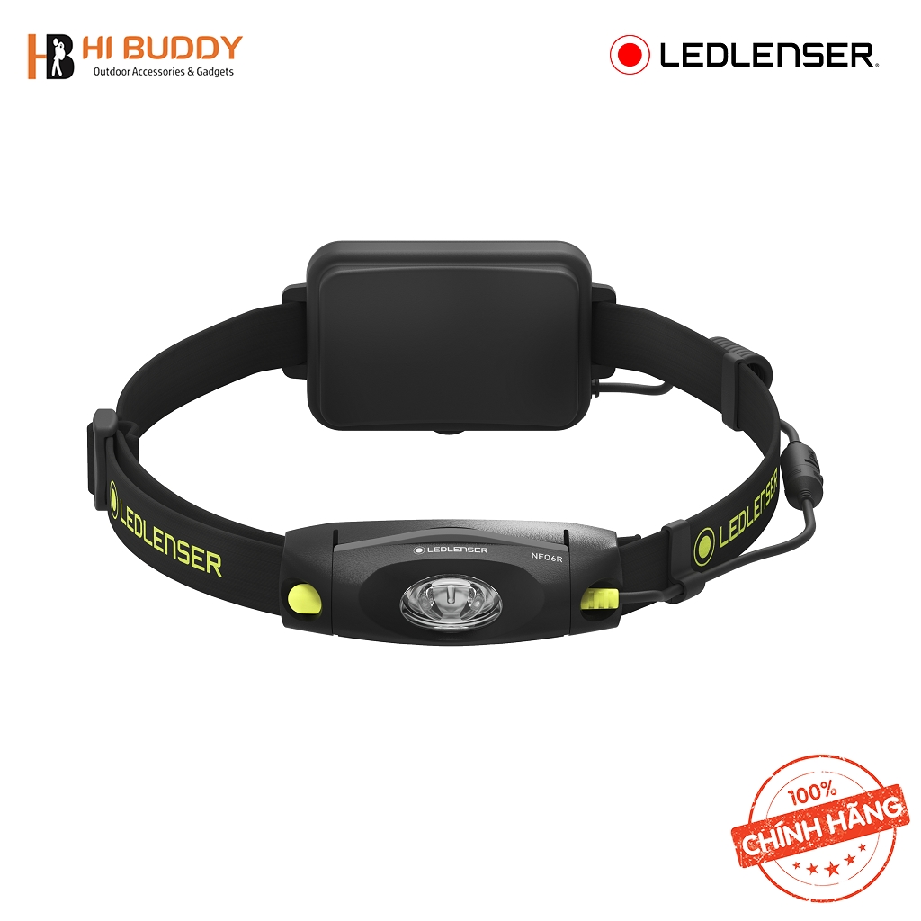 Đèn pin đội đầu thể thao ledlenser neo6r 240 lumens màu đen, xanh dương, xanh lá
