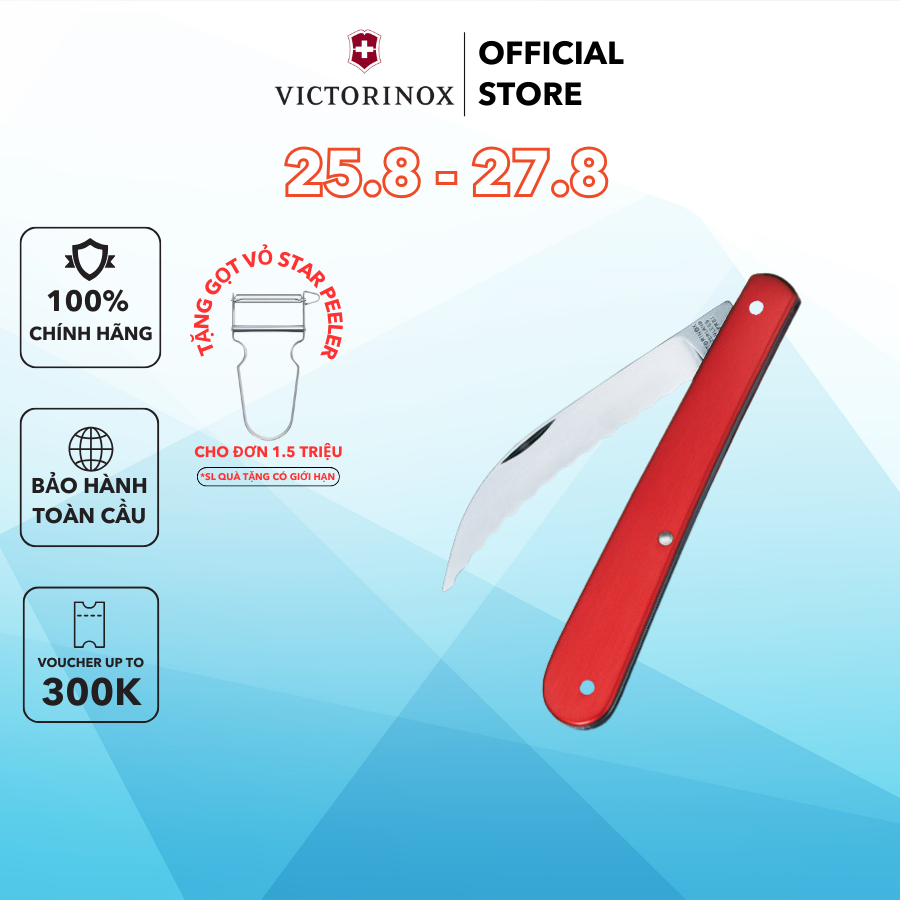 Dao xếp đa năng Baker's knife alox Victorinox Thụy Sỹ