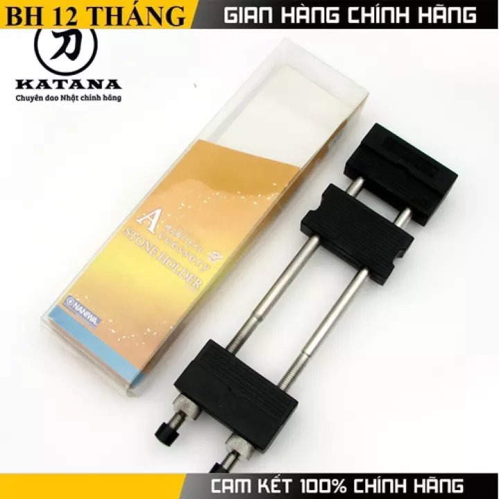 Giá Đỡ Dụng Cụ Kẹp Đá Mài Dao Kéo - Đế Giữ Đá Mài Bằng INOX Chống Trượt