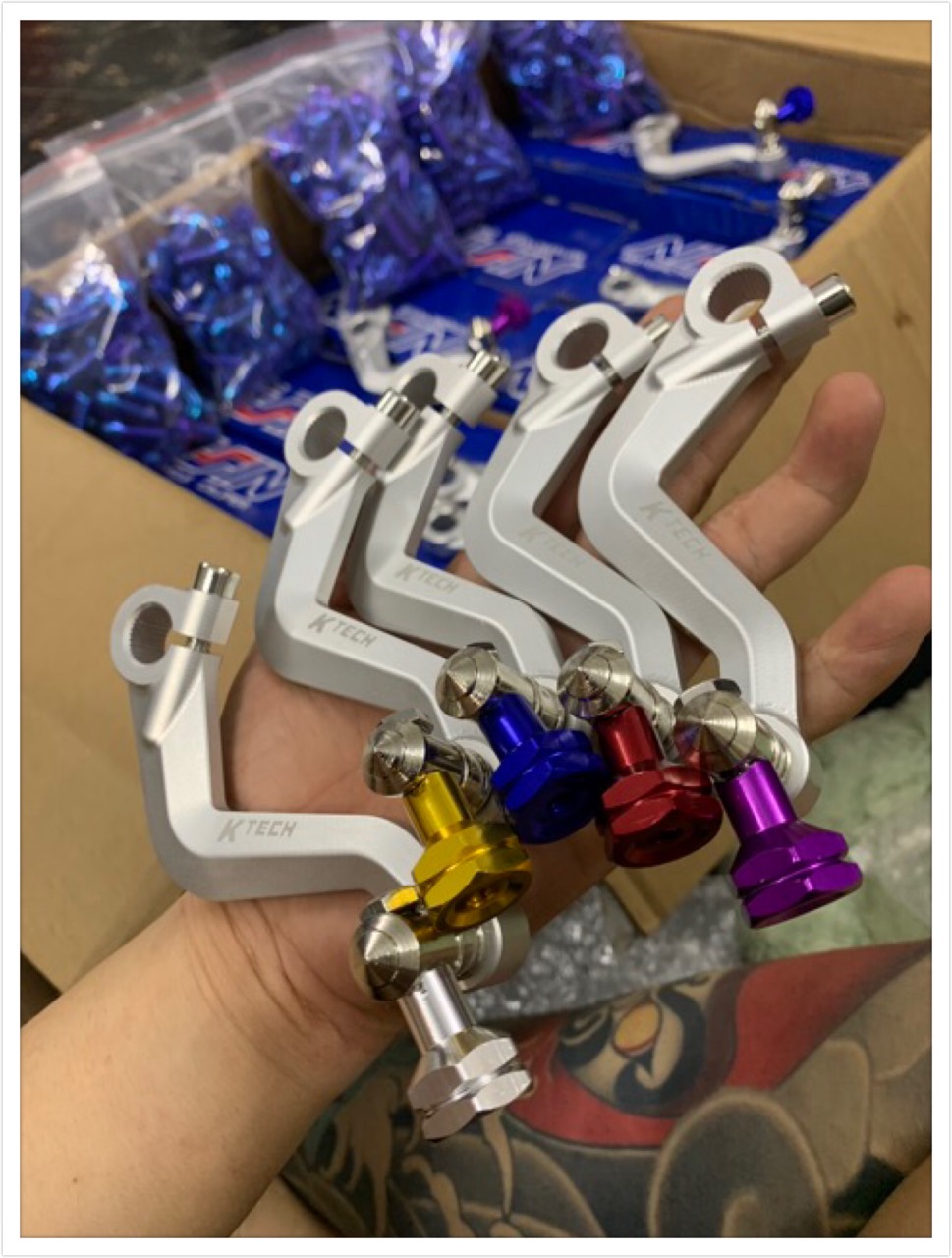 Càng thắng nhôm Ktech