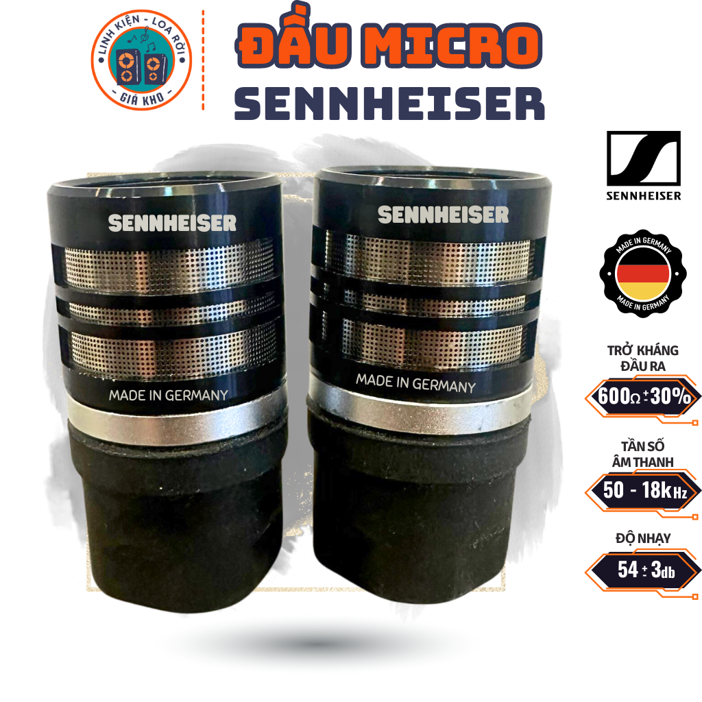 Đầu micro hãng Sennheiser - Chính hãng Đức