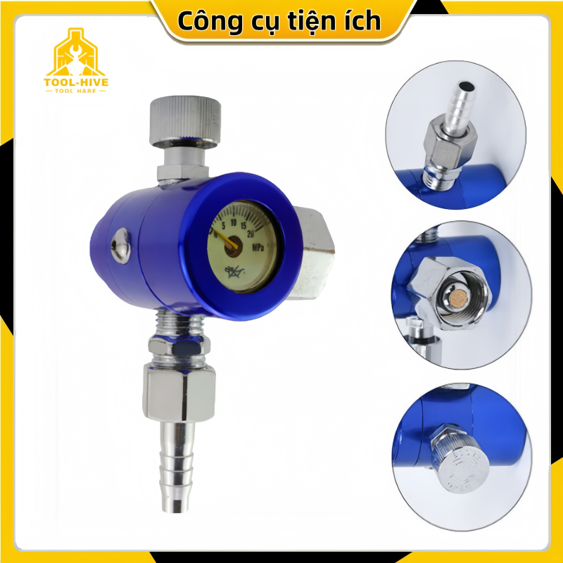 Đồng hồ Oxy Gas tiết kiệm khí,van giảm áp điều áp oxy ga,giúp tiết kiệm khí hàn và chống đổ vỡ