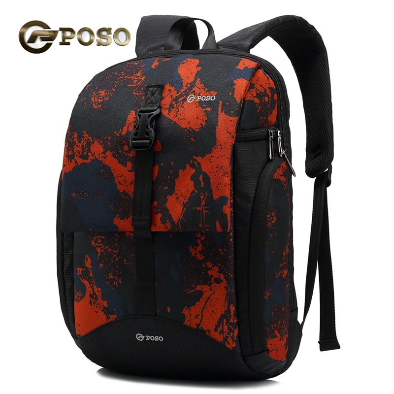 Balo Laptop Hàng Hiệu Cao Cấp Poso PS612 Balo Đựng Được Laptop 15.6 Inch, Balo Thiết Kế Chuyên Nghiệp Chống Nước Chống Sốc Phân Phối Chính Hãng