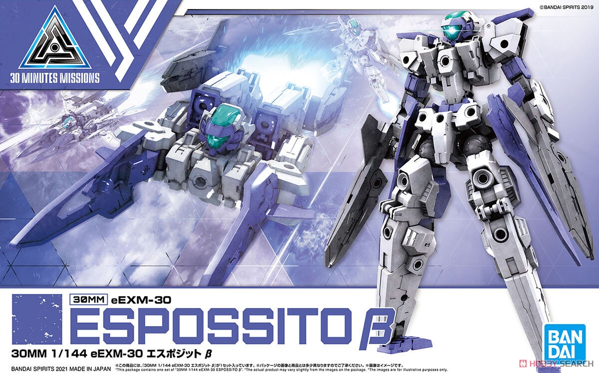 Mô hình bandai 30mm eexm-30 espossito beta 1/144