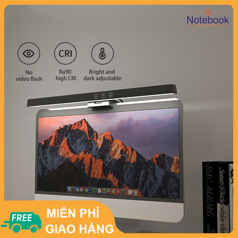 Miễn phí vận chuyển cod màn hình đèn led thanh để bàn máy tính laptop màn hình đèn treo thanh ánh sáng đèn bàn văn phòng học đọc sách cho màn hình lcd monito