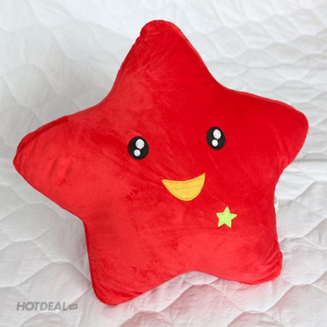 Gối tựa lưng trang trí ngôi sao gối sopha