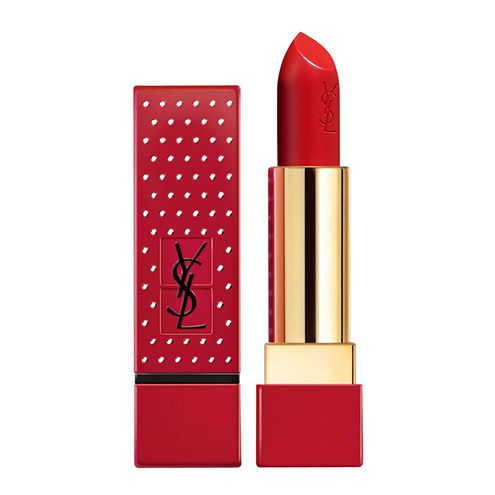 Son Y.S.L Rouge Pour Couture số 01 Le Rouge màu Đỏ tươi của Pháp thỏi 3.8gr - bản giới hạn vỏ đỏ