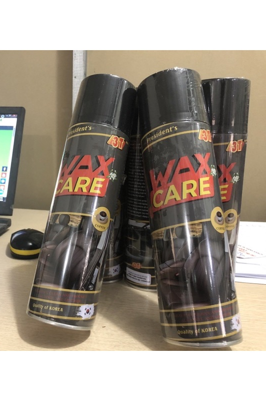 Bình xịt bóng dưỡng ghế da, nội thất da wax care 3t