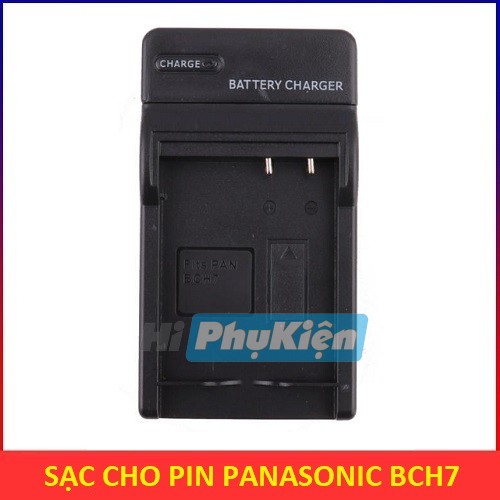 Sạc pin panasonic bch7, bch7e cho dmc-fp1, fp2, fp3, ft10, ts10