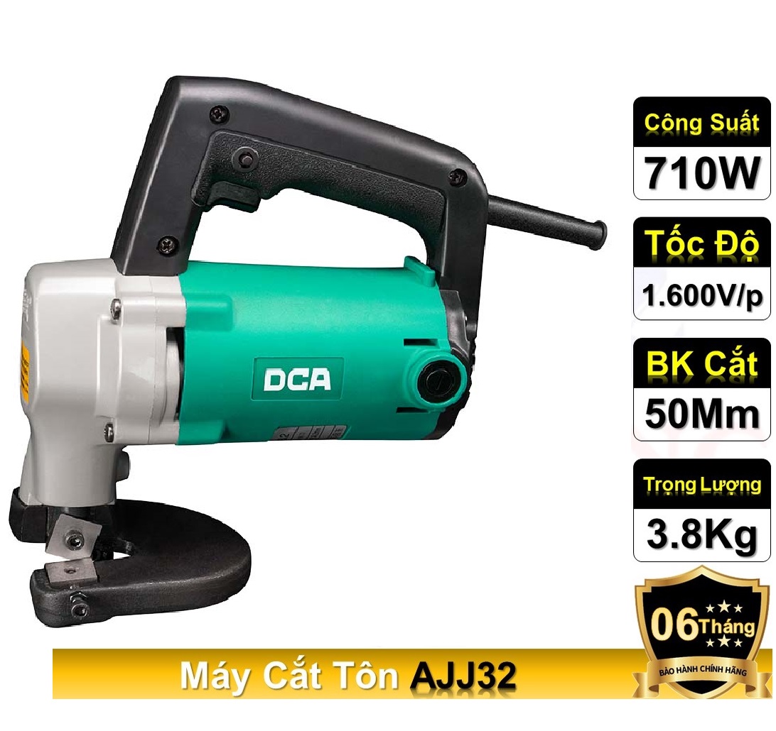 Máy cắt tôn 3.2mm- 710w dca ajj32