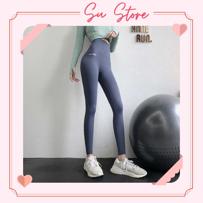 Quần tập gym tập yoga nữ quần thun nữ quần thể thao quần tập yoga quần finic nữ - su