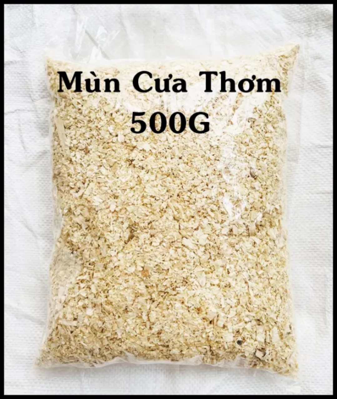 Mùn cưa thơm 500g - lót chuồng hamster, nhím,...