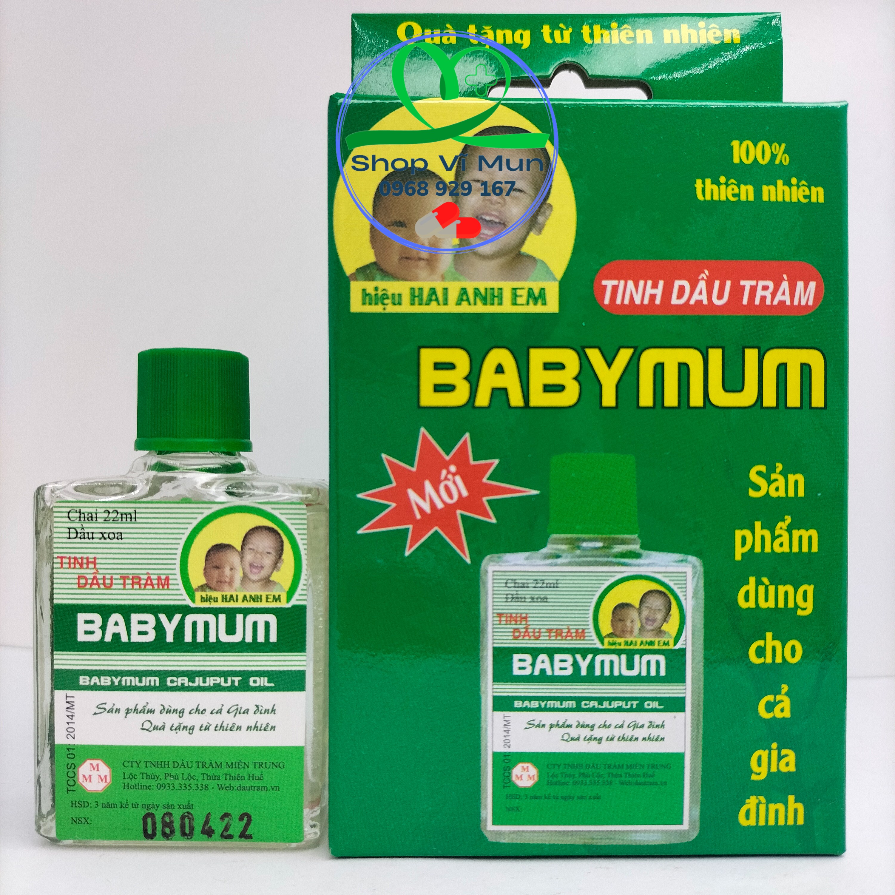Tinh dầu tràm Babymum 100% thiên nhien