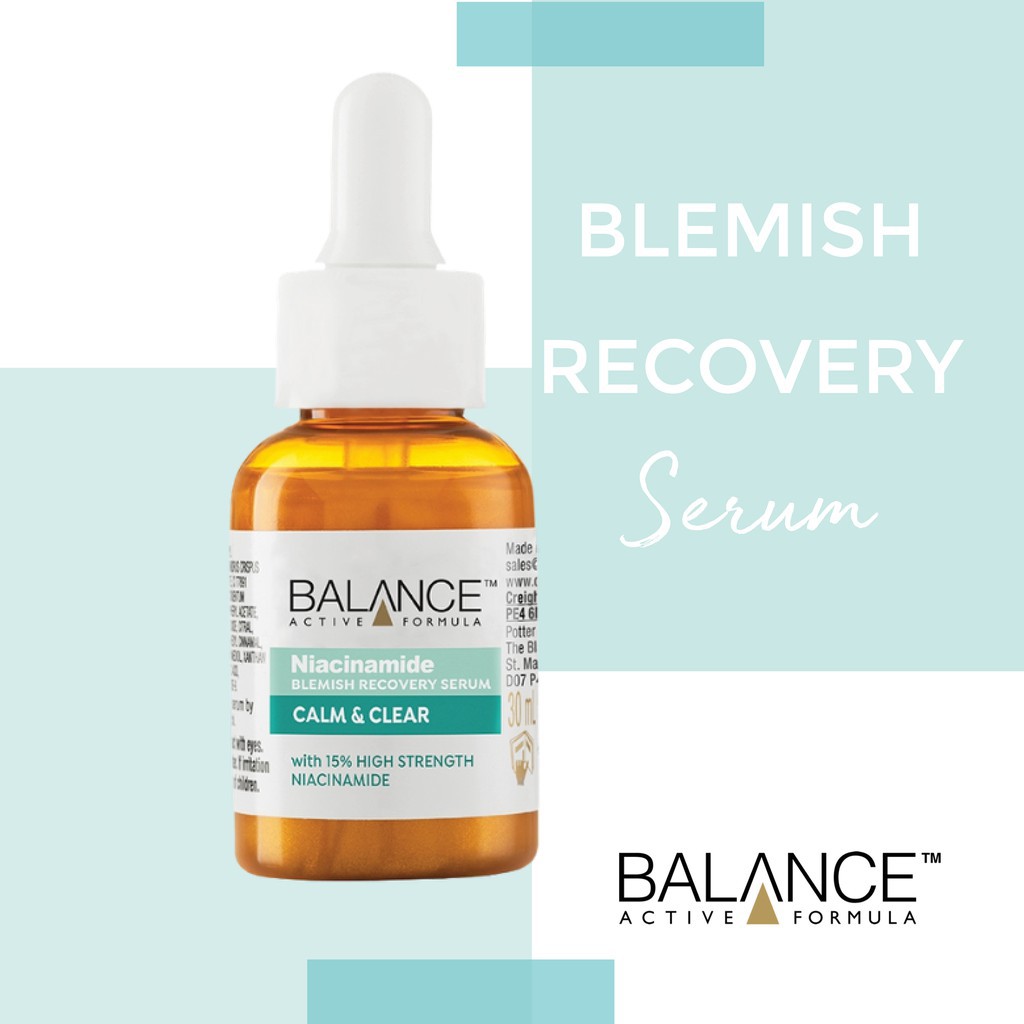 Tinh chất serum ngừa mụn Balance Active Formula Niacinamide 30ml