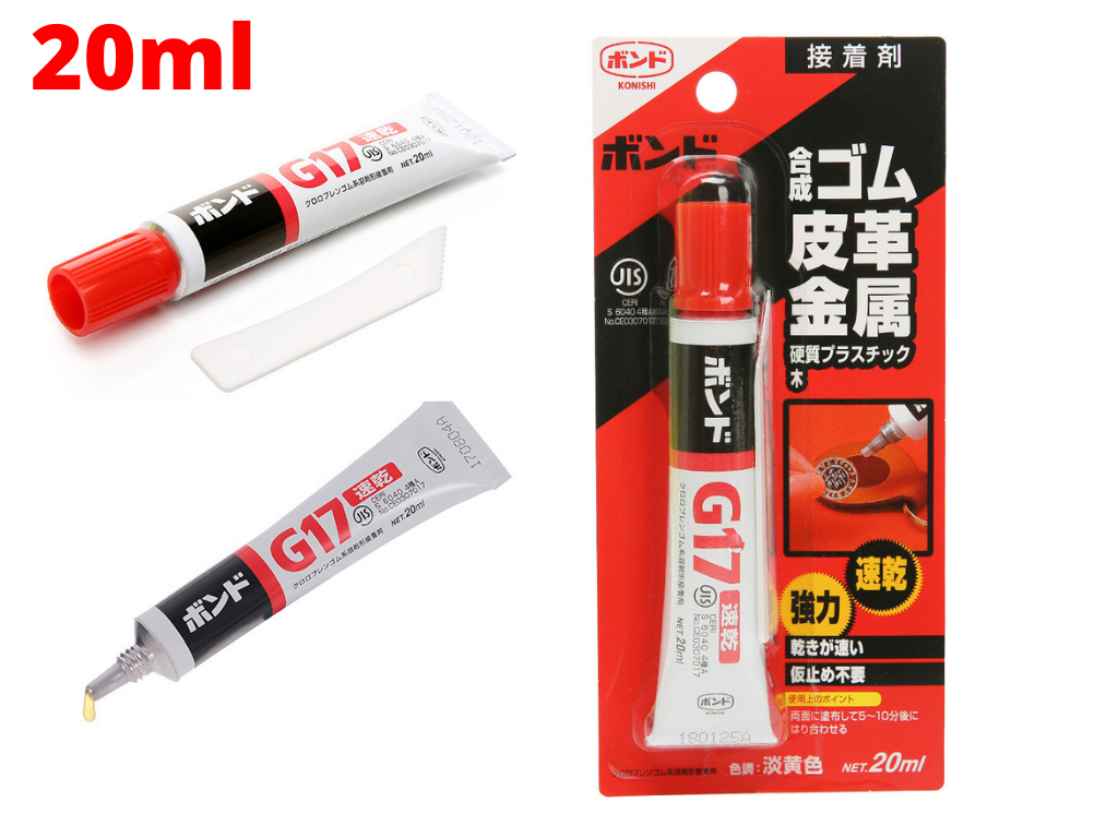 Keo dán g17 nhật bản keo siêu dính g17 dán nhựa dán kim loạidán da dán gỗ dán giày 20ml