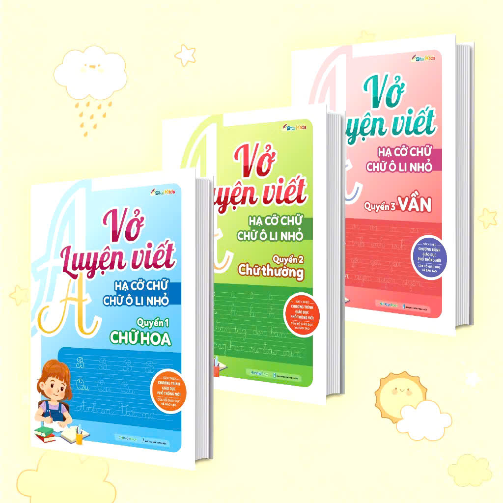 Combo Book: Practice Writing in Lower Case Letters - Small Letters - Rhymes, Uppercase Letters, Lowercase Letters (3 Books)