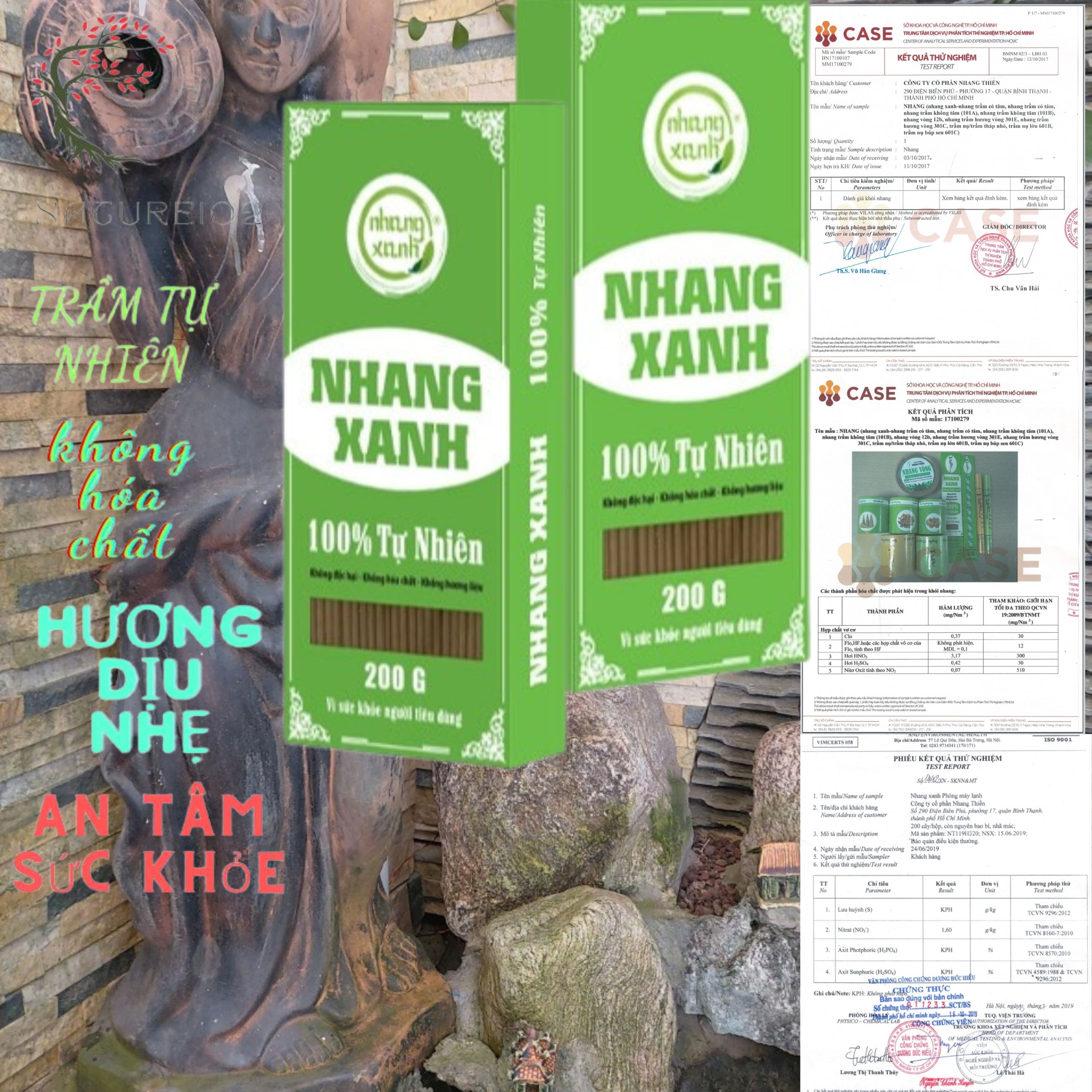 Nhang xanh trầm hương 20cm 200gam ít khói thoang thoảng hương trầm 100% thiên nhiên không hương liệu. Đặc biệt không ảnh hưởng tới sức khỏe. Dùng được trong phòng máy lạnh