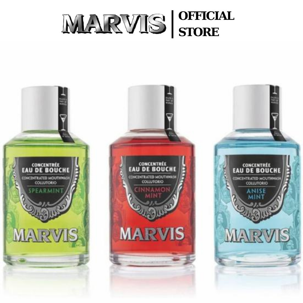 Nước Xúc Miệng Marvis Mouthwash 120ml Đậm Đặc - Marvis Chính Hãng