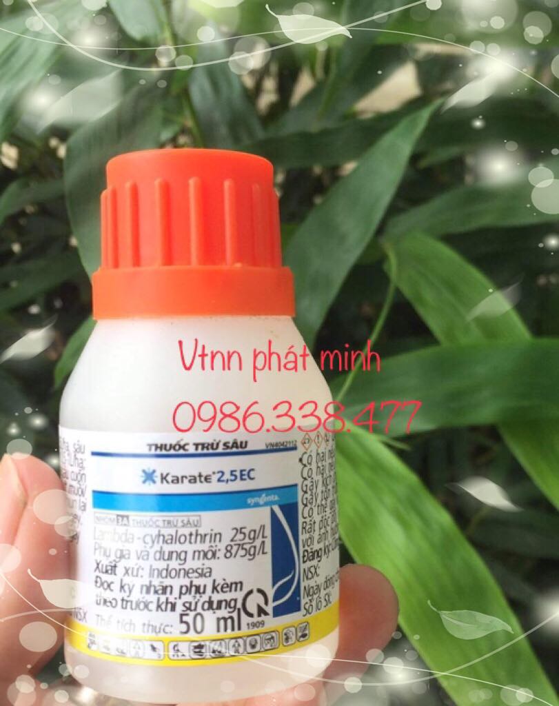 Thuốc trừ sâu karate 2.5ec 50ml