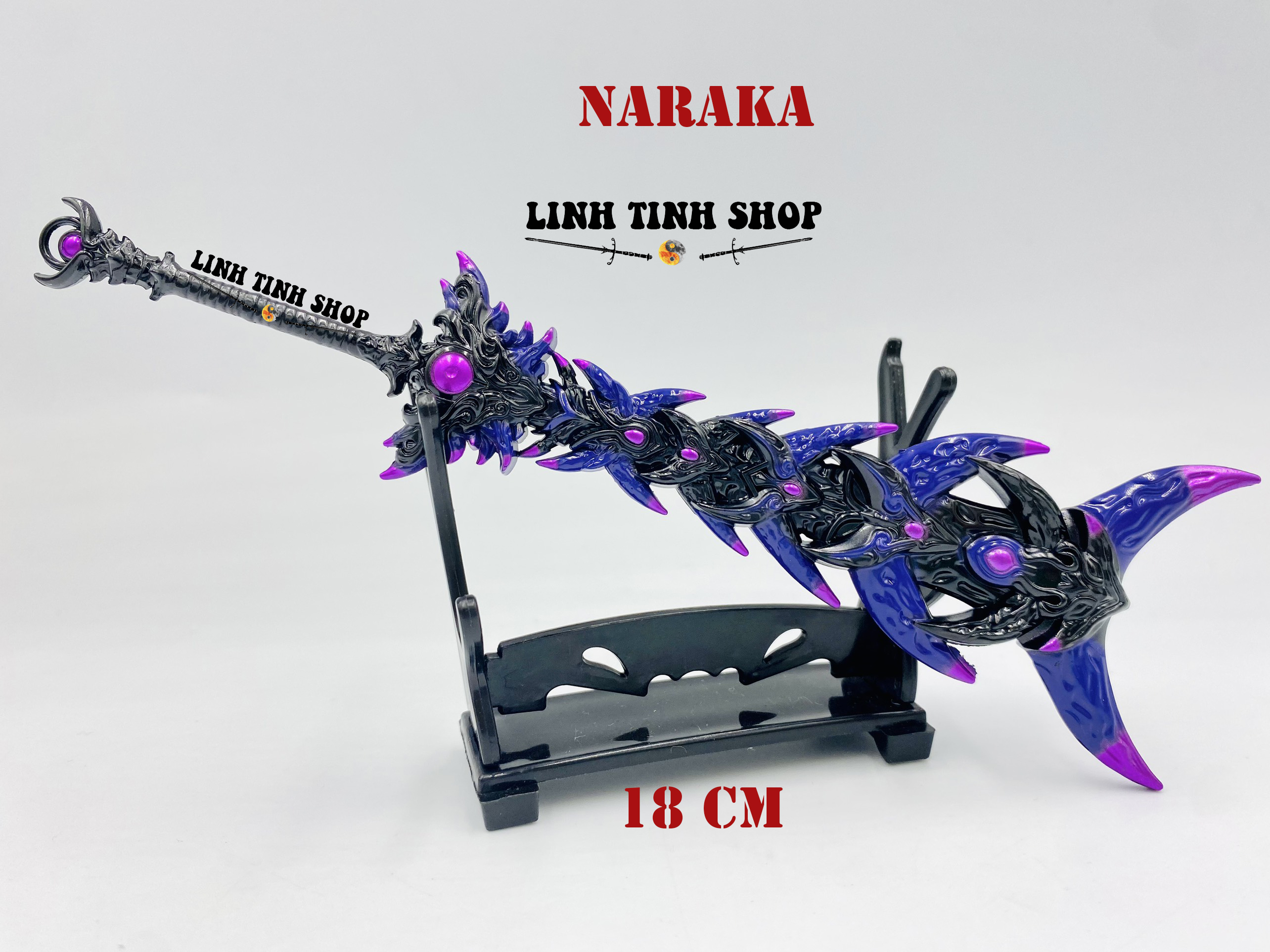 Mô hình trưng bày kiếm Ác Quỷ Naraka Bladepoint Vĩnh kiếp vô gian