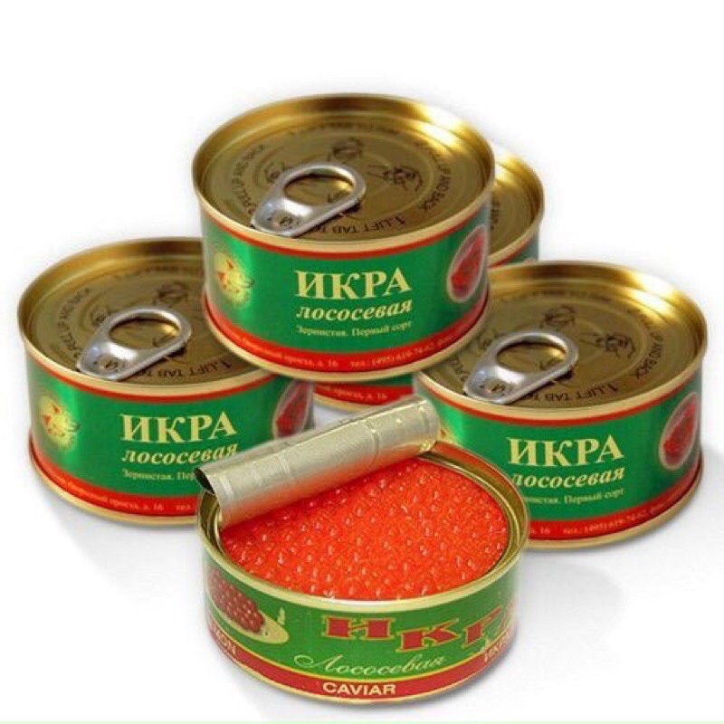 Trứng cá hồi tự nhiên 140g