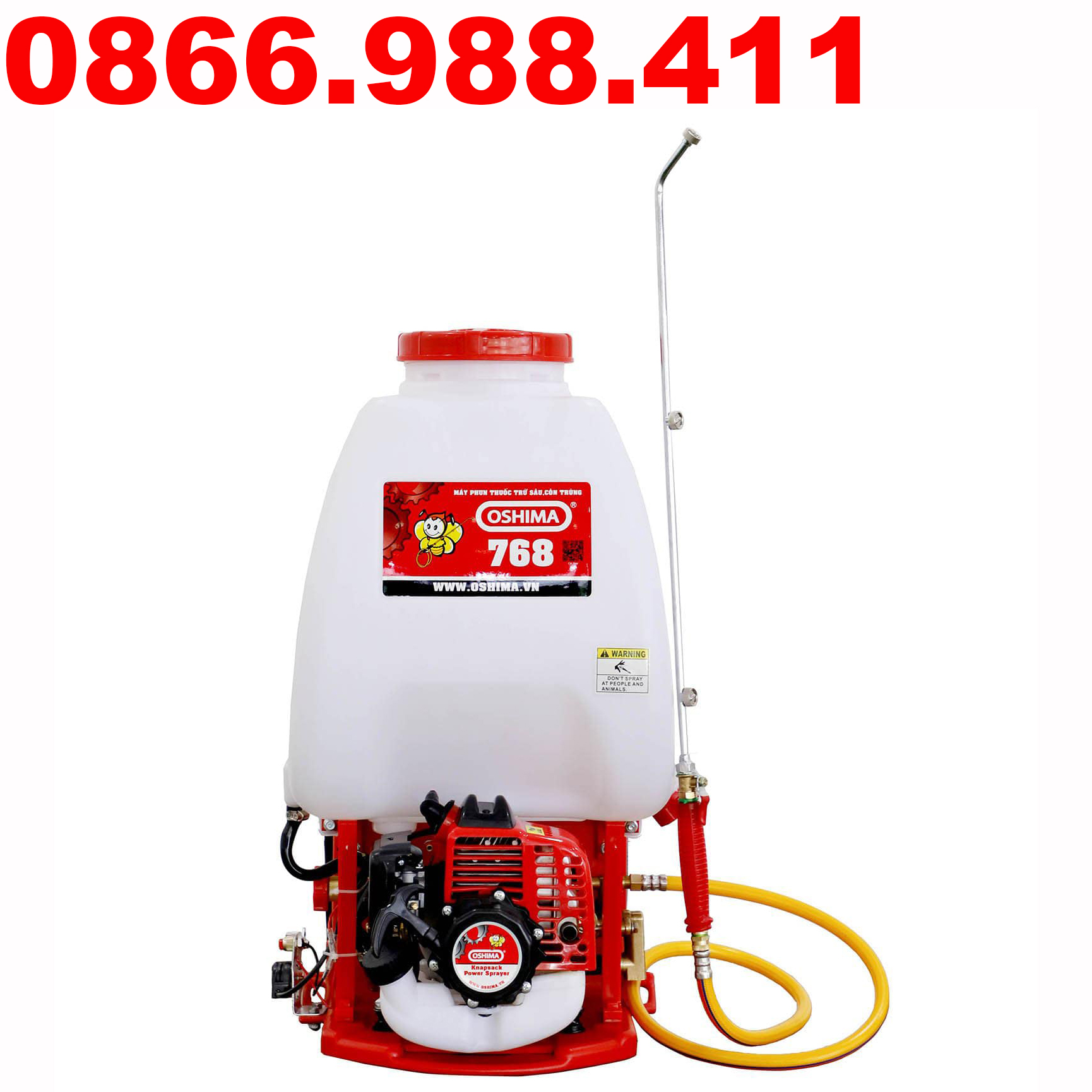 Bình phun xịt máy 25l oshima 768