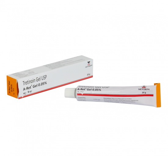 Gel tretinoin aret USP 0.05 %giảm mụn trẻ h&oacute;a da