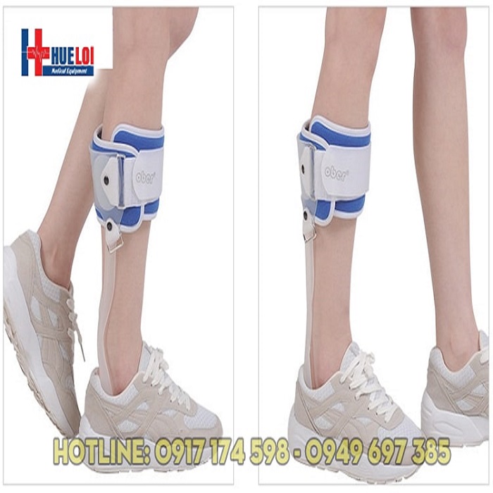 Nẹp chỉnh bước đi cho người bệnh tai biến