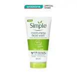 Sữa Rửa Mặt Simple Moisturising Facial Wash Dành Cho Da Khô và Da Nhạy Cảm 150ml
