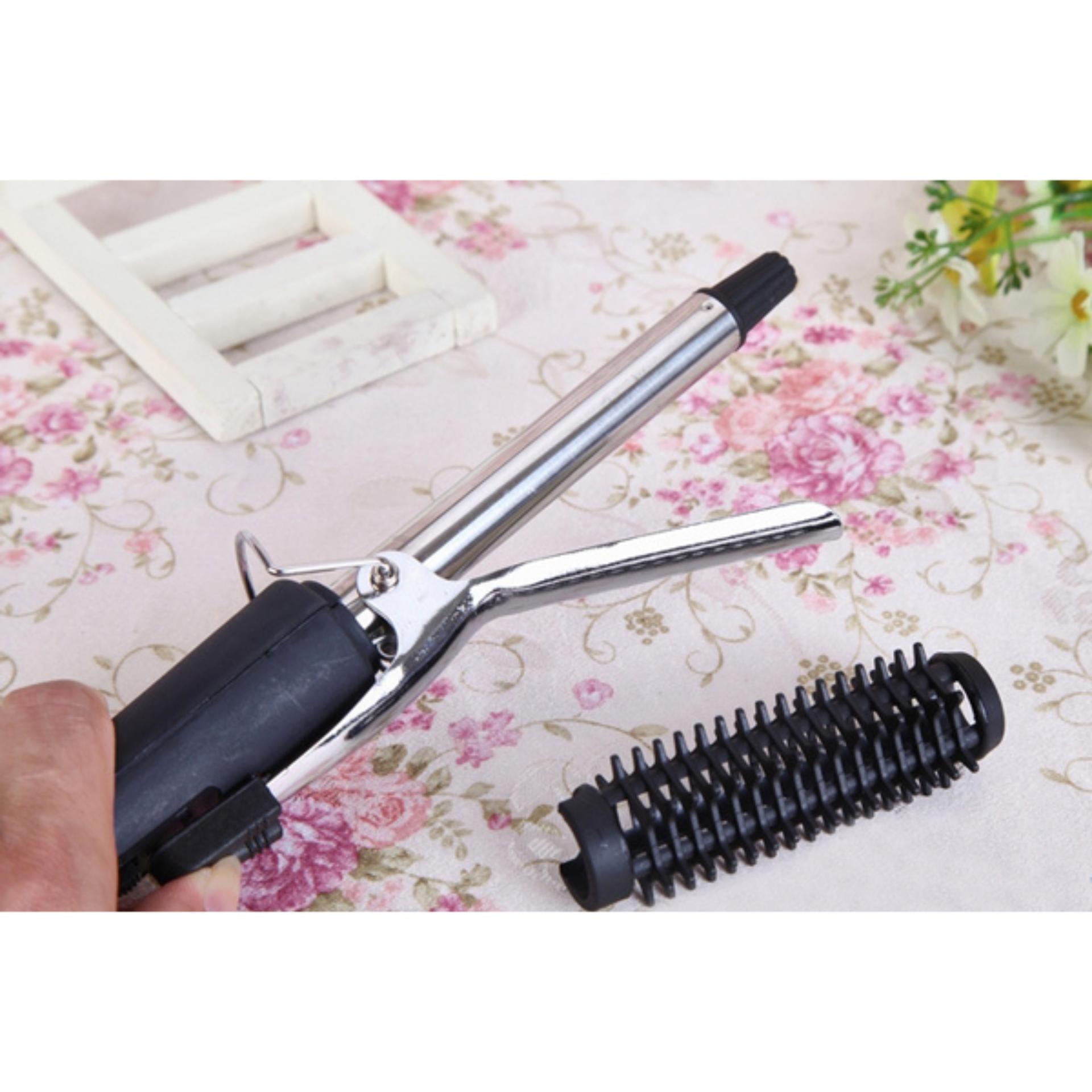 Máy uốn tóc kiêm lược điện đa năng