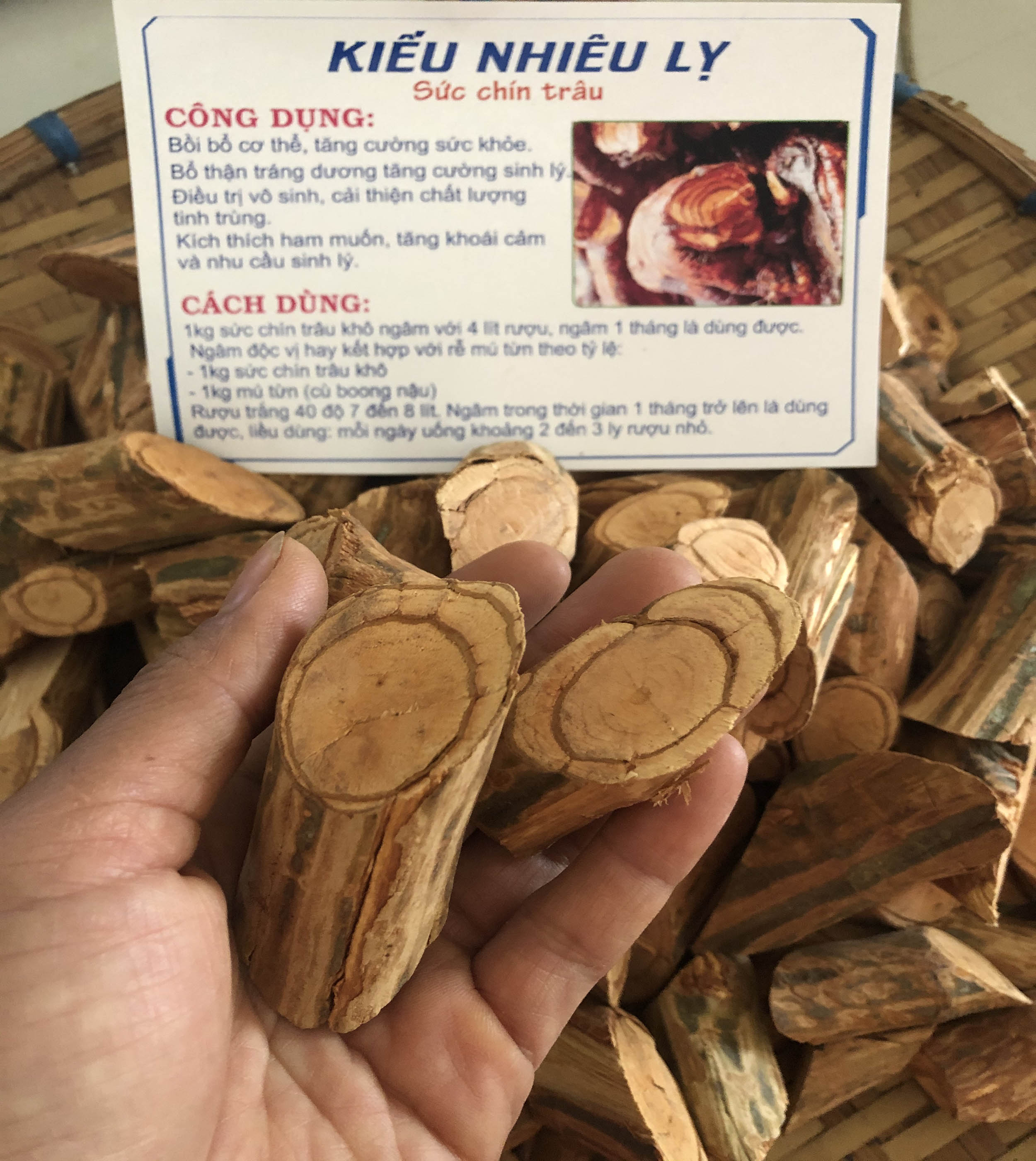 THÂN KIÊU NHIÊU LỴ - SỨC CHÍN TRÂU - GÓI 1KG