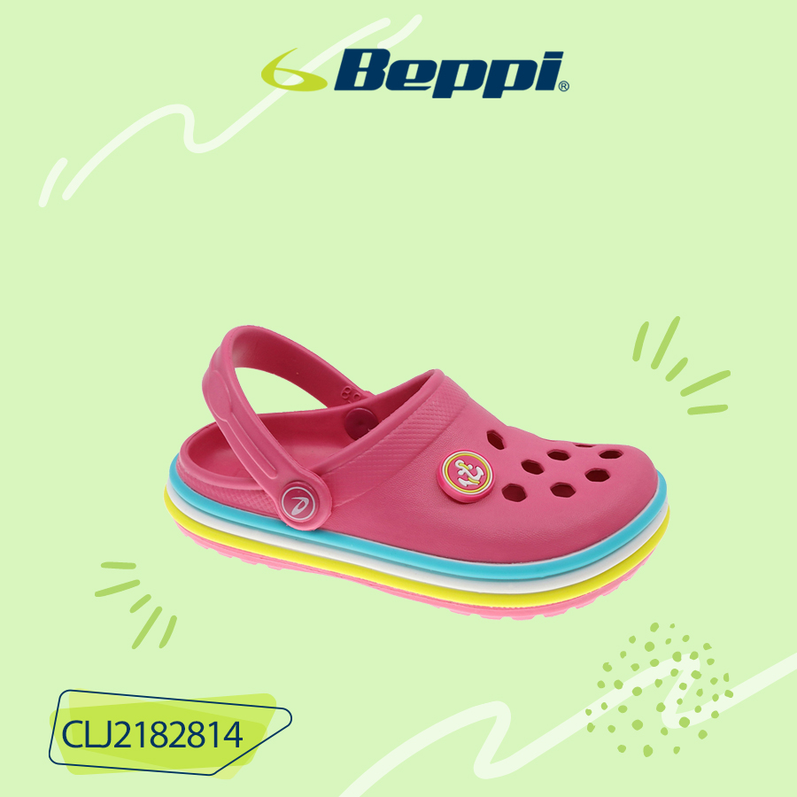 Dép sục clogs trẻ em beppi clj2182814 – hồng