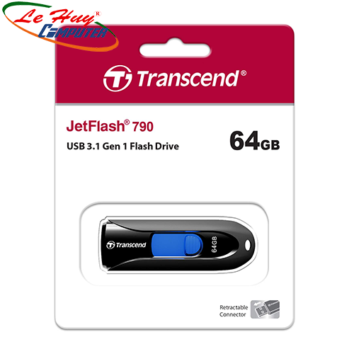 USB Transcend 64GB JetFlash 790 USB 3.1 Gen 1 TS64GJF790K