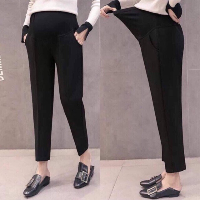Quần tây bầu , quần beggy bầu thế trẻ trung,hiện đại Xoài Boutique