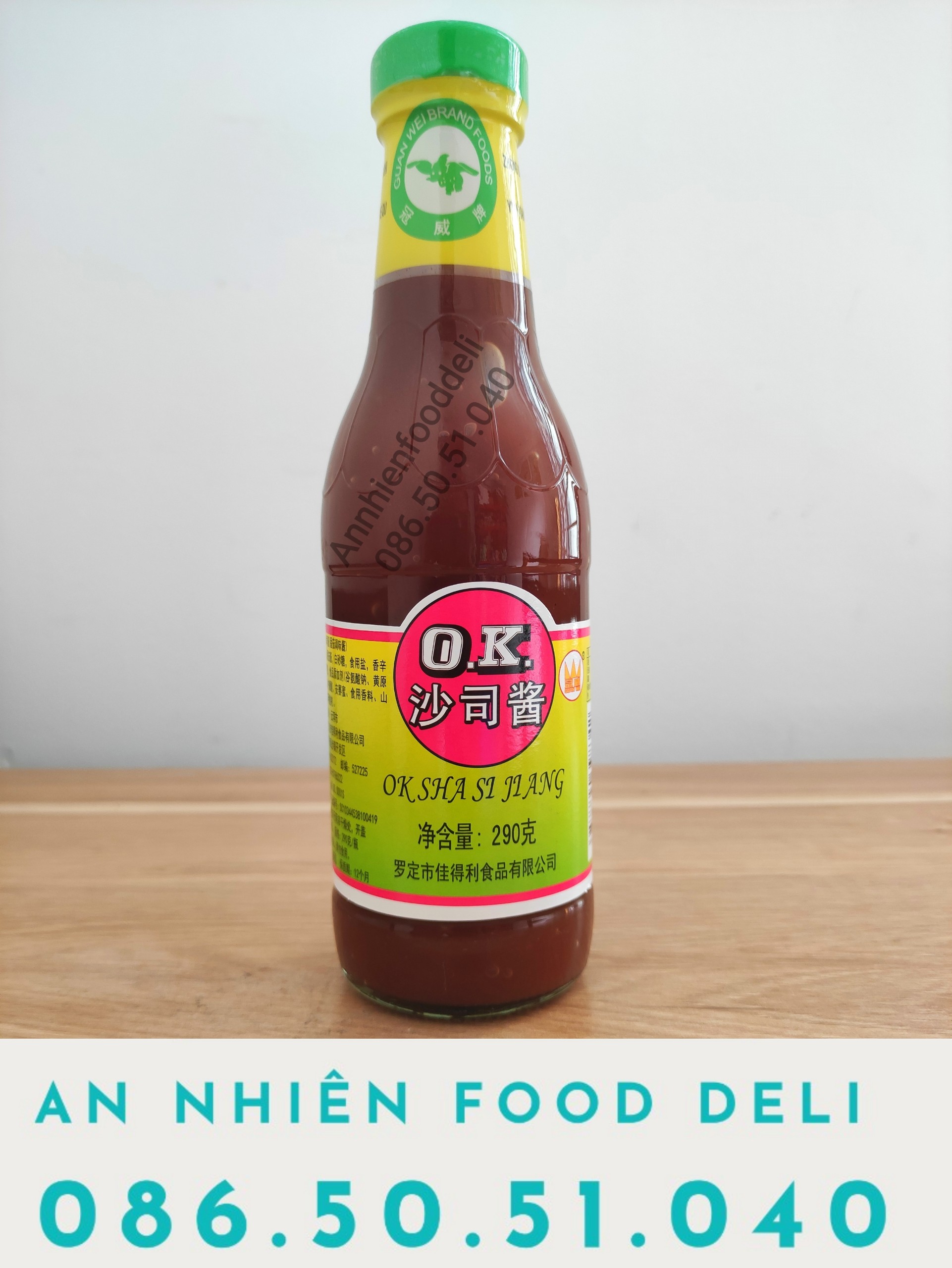 Tương sốt ok chai 290 gram