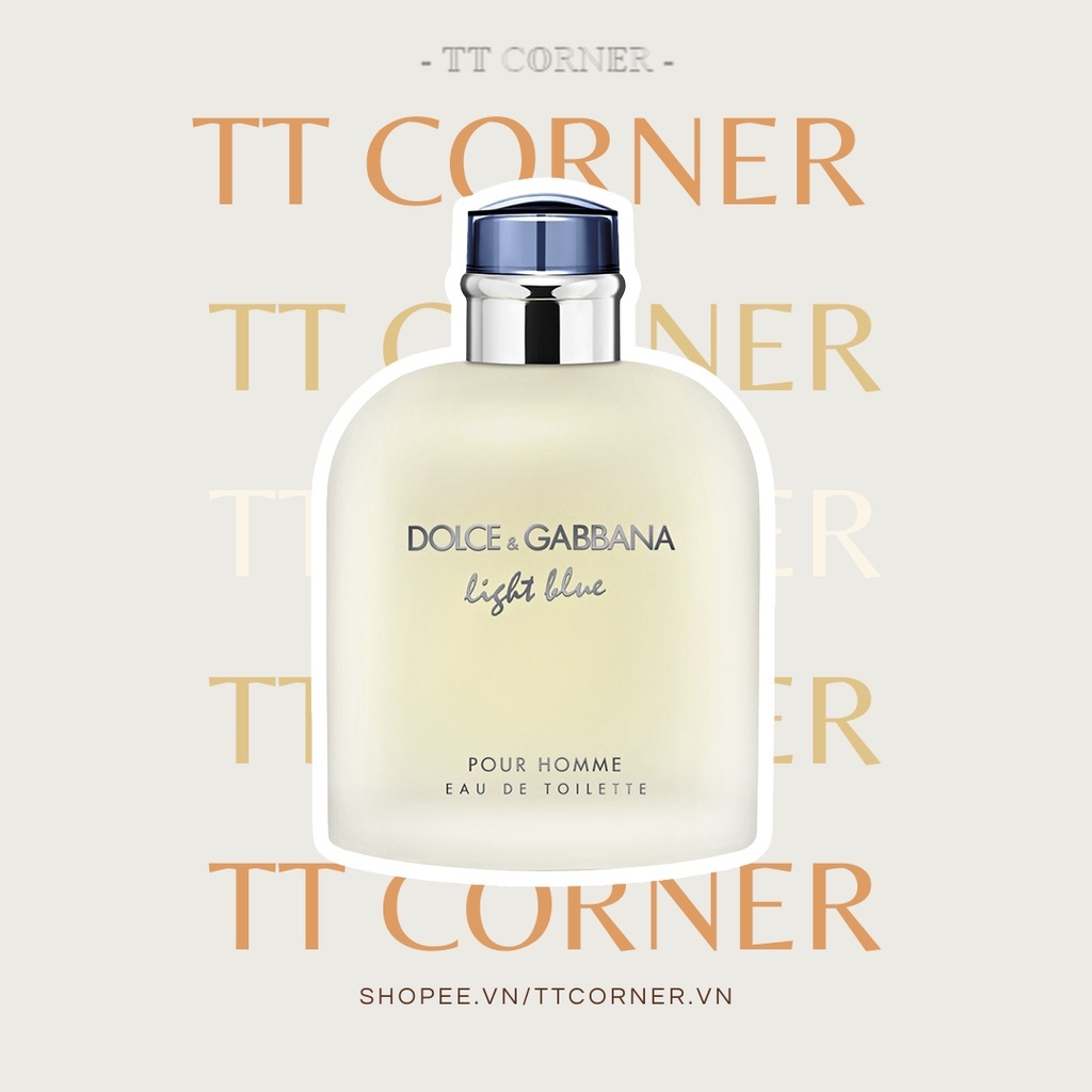 Nước hoa dung thử dolce & gabbana light blue pour homme 5ml/10ml/20ml - 𝕋𝕋 ℂ𝕆ℝℕ𝔼ℝ -