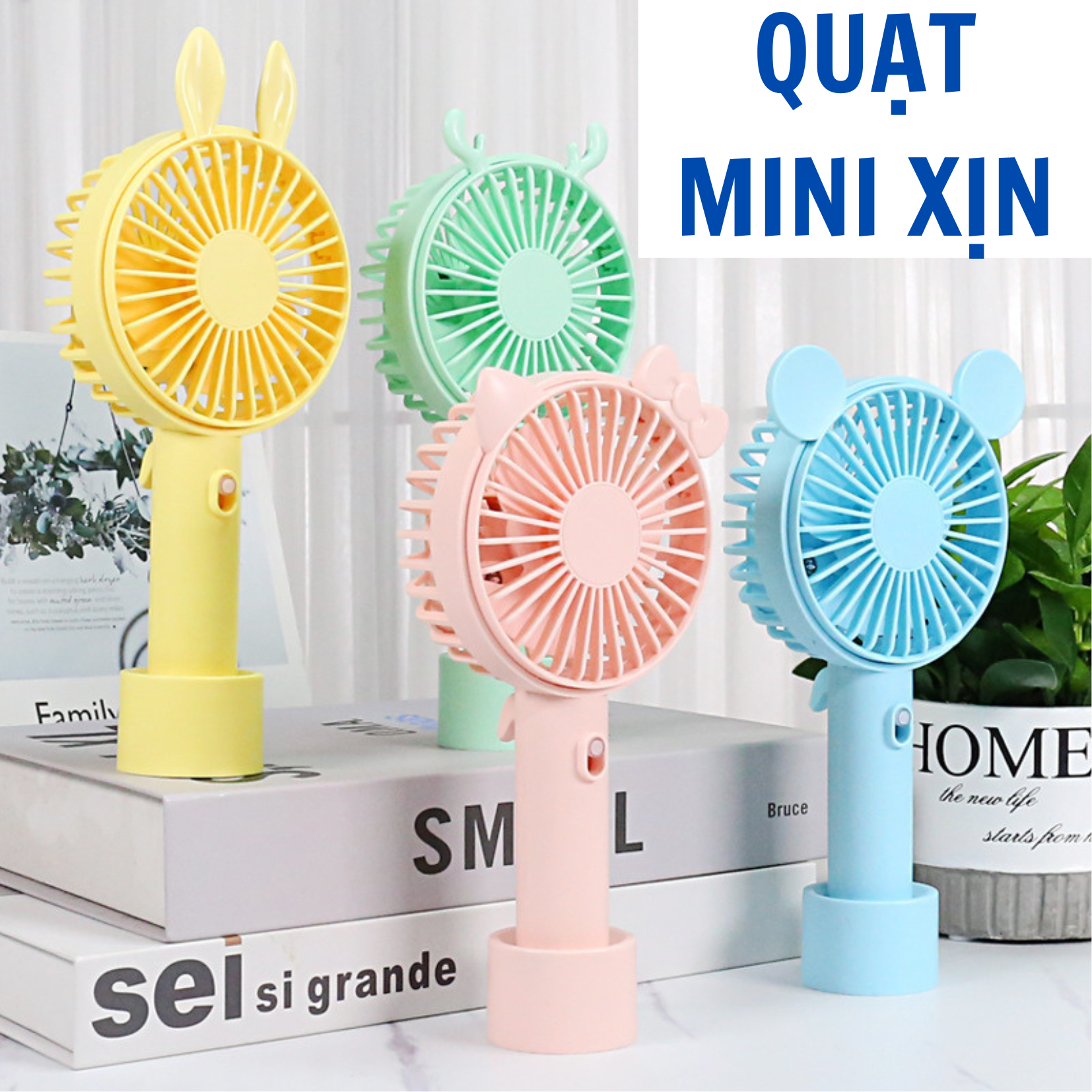 [CHẤT LƯỢNG CAO] QUẠT ĐỨNG CẦM TAY MINI GẤP GỌN SIÊU KHOẺ, PIN TRÂU, QUẠT TÍCH ĐIỆN CÓ ĐÈN - QUẠT CẦM TAY CAO CẤP- QUẠT MINI GIÁ RẺ