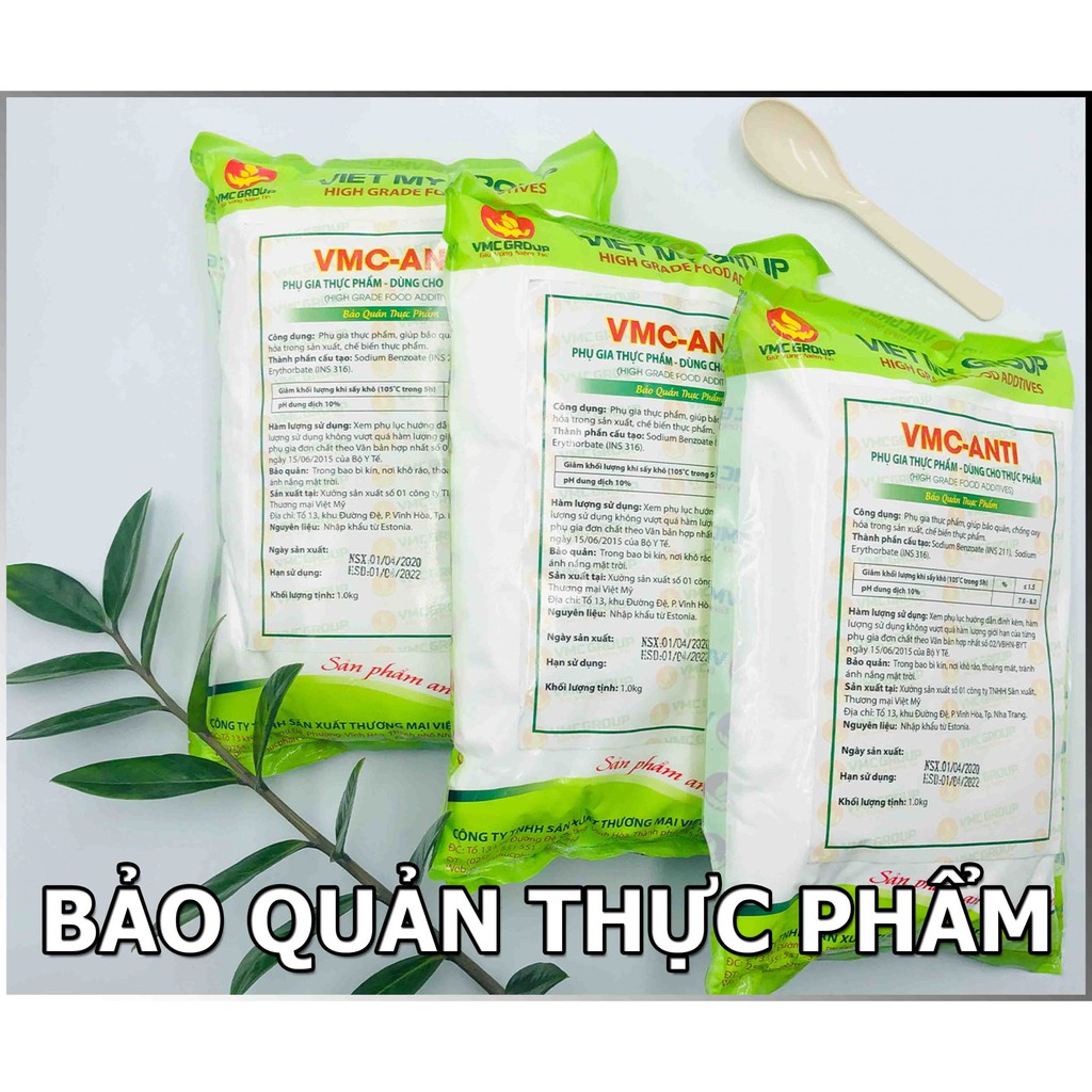 Vmc anti - phụ gia bảo quản thực phẩm