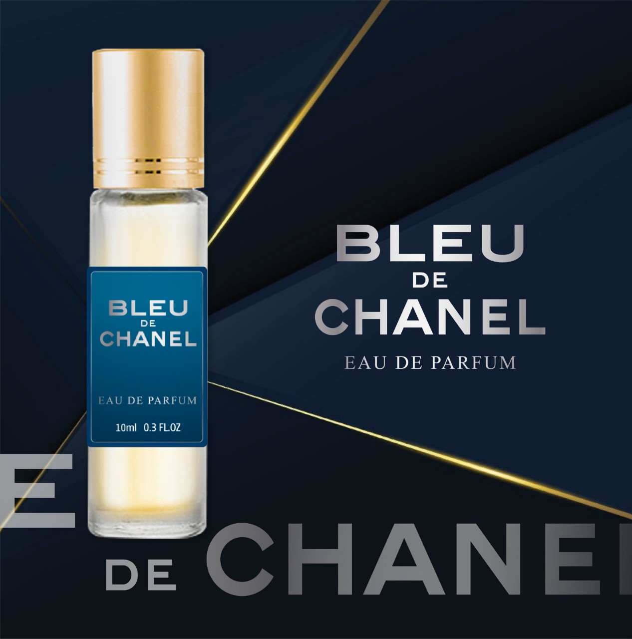 Nước Hoa Tinh Dầu Dạng Lăn Hương Blue De Chanel Lưu Hương 12h - Chai 10ml
