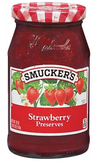 Mứt dâu smucker's 340g