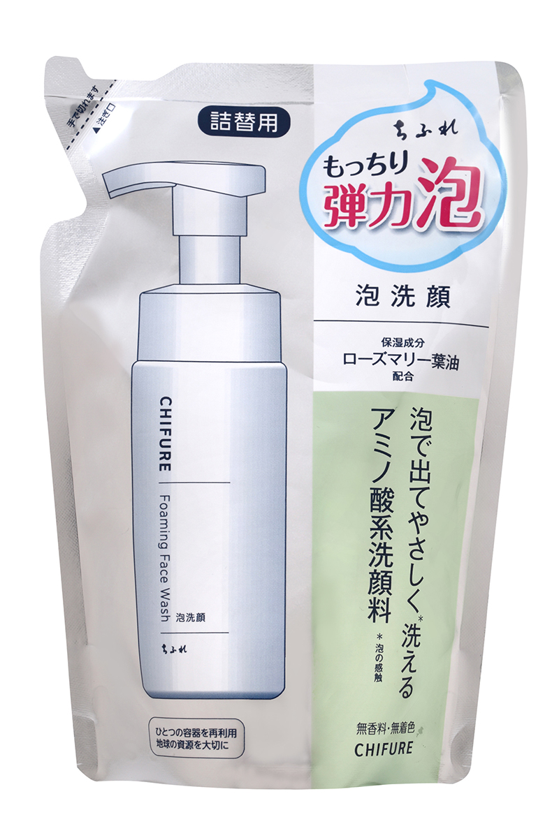 TÚI REFILL Sữa rửa mặt Chifure Foaming Face Wash có chứa amino acid giúp làm sạch nhưng vẫn giữ độ ẩm tự nhiên của da
