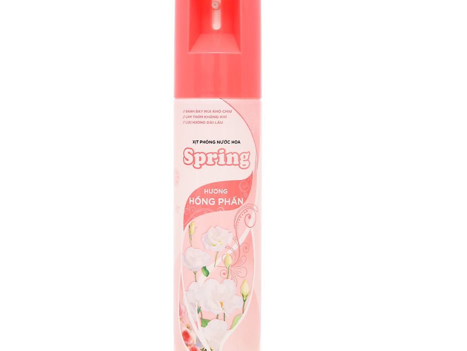 Combo 2 Nước hoa xịt phòng Spring - Hương hồng phấn 250ml
