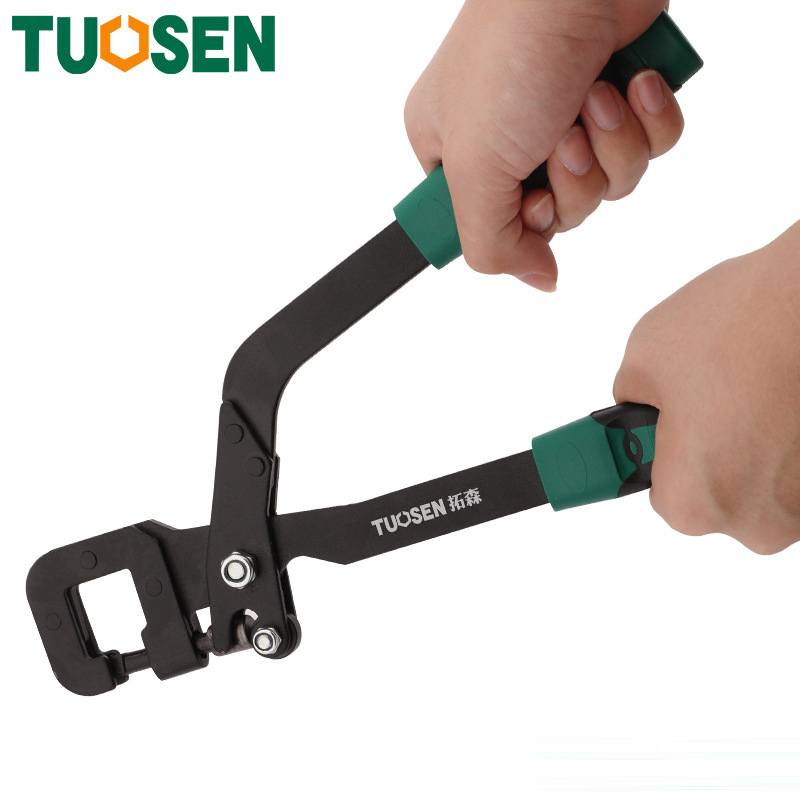 Kềm đục lỗ kim loại, kìm bấm lỗ inox, thép 12inch - tuosen