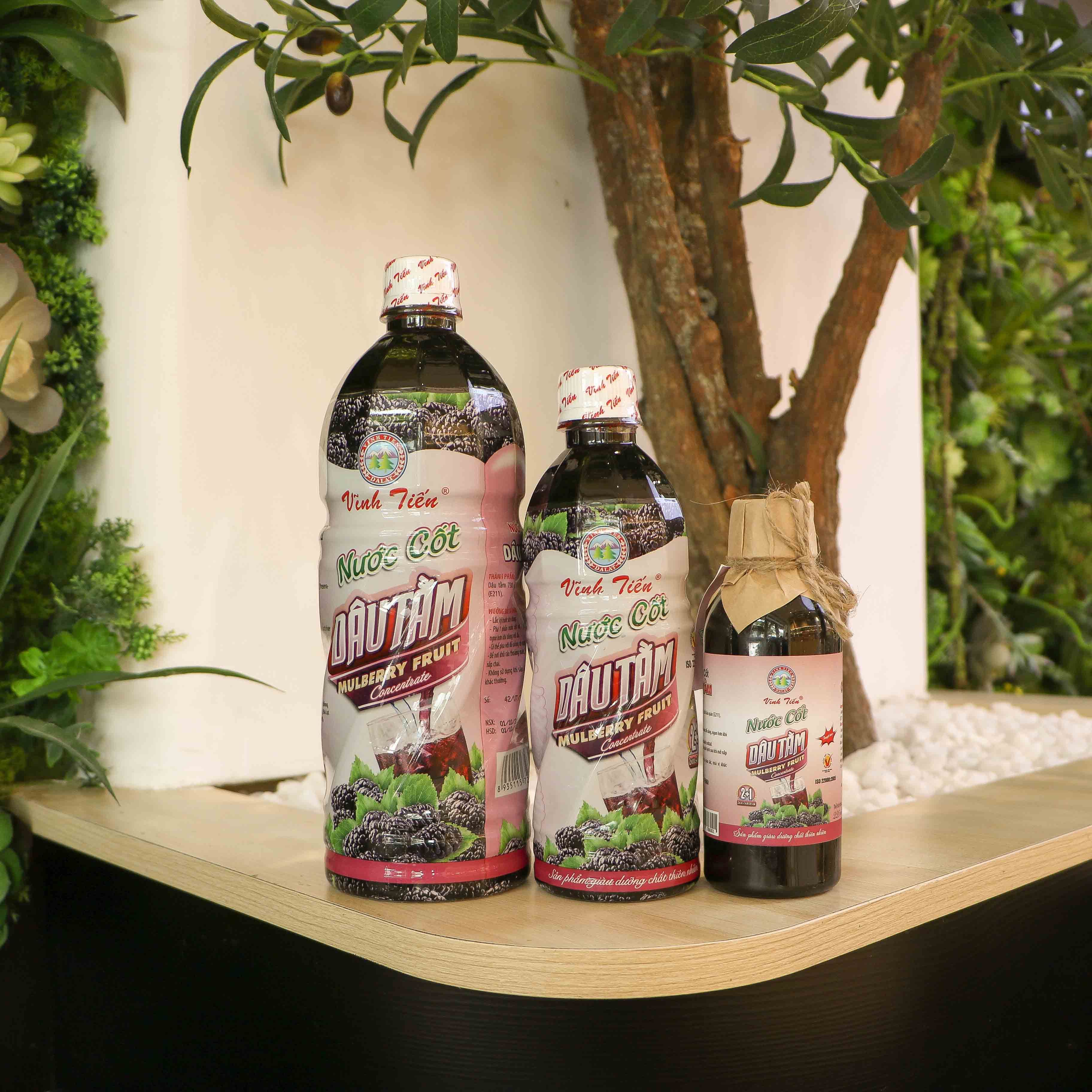 Nước cốt dâu tằm Vĩnh Tiến 500ml - Vĩnh Tiến Wellness