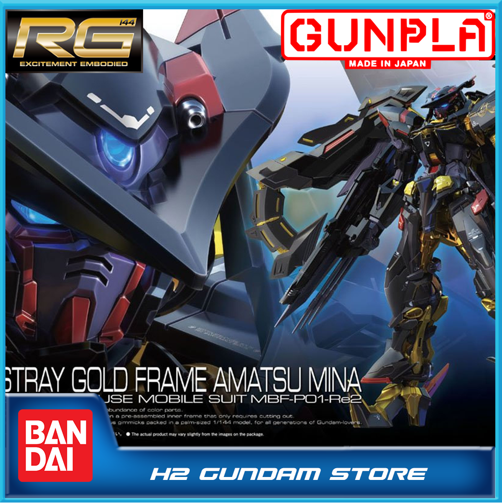 Mô hình bandai rg 1/144 gundam astray gold frame amatsu mina