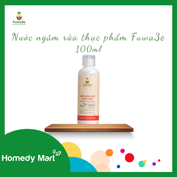 Nước Ngâm Rửa Thực Phẩm Fuwa3e 100ml giữ độ tươi thực phẩm