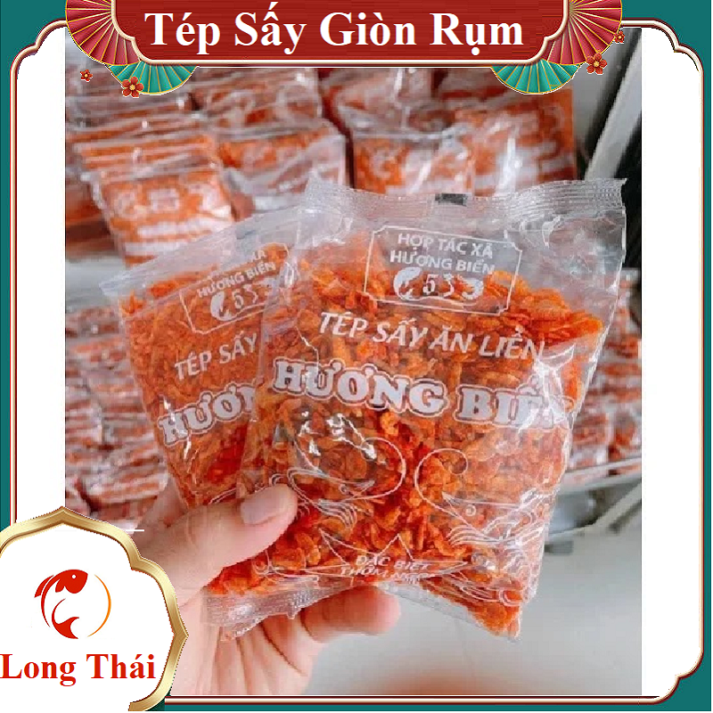 Tép sấy giòn ngon thơm loại đặc biệt 500gr - long thái